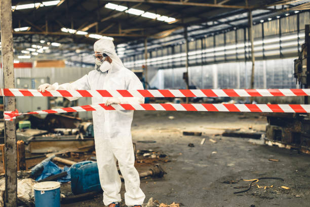 Professional Drug Lab Cleanup technician working in Danville, PA